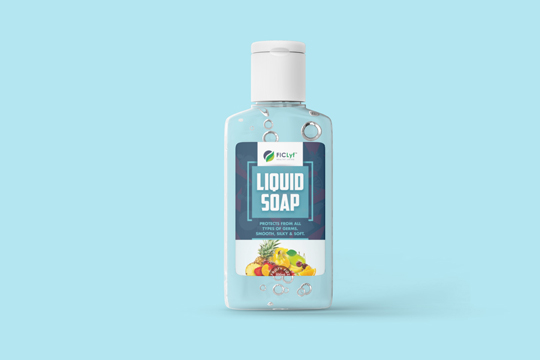 Label Design for Fruity Fizz Handwash